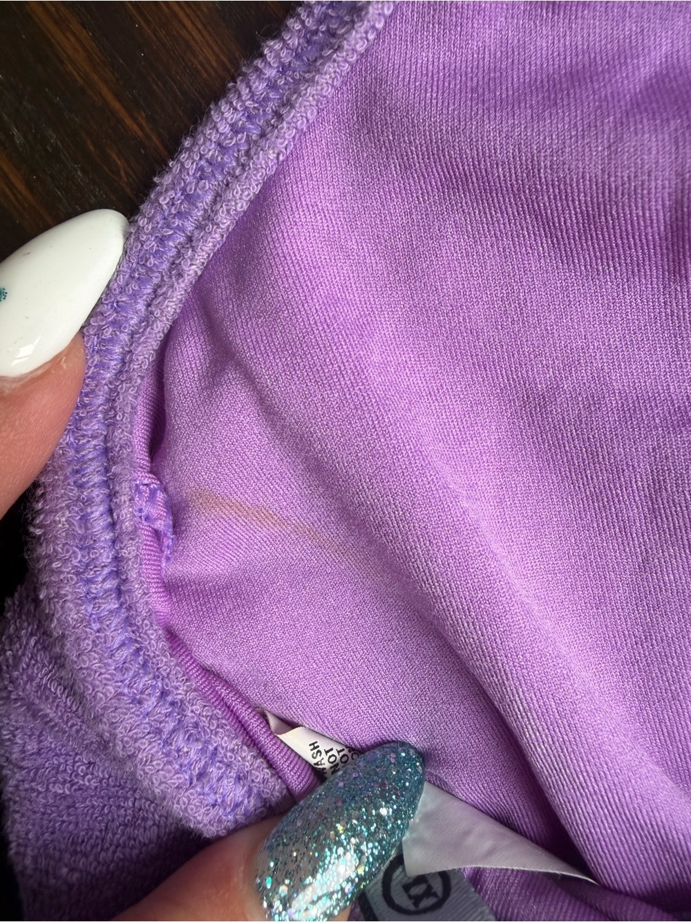 Vintage Juicy Couture terry cloth halter bathing suit top - Picture 3 of 3